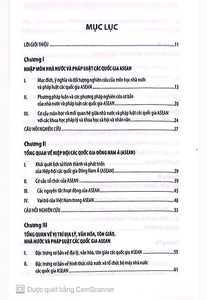 Giáo trình Nhà nước và Pháp luật các Quốc gia ASEAN