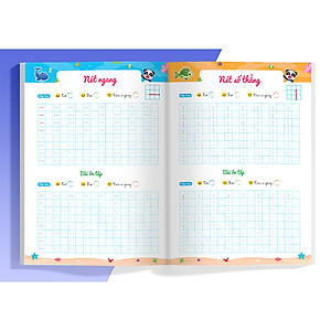 Sách Phiếu Luyện Viết Cùng Gấu Kiki 1. Luyện Viết Các Nét Cơ Bản