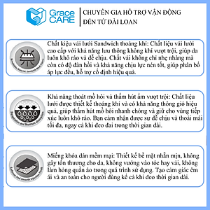 Đai Bảo Vệ Lưng Grace Care LH220 – Dây Kéo Ròng Rọc Cố Định Chắc Chắn, Giảm Đau Lưng Hiệu Quả