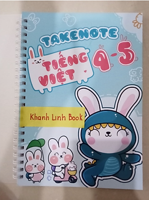 Sách - takenote toán + tiếng việt + tiếng anh lớp 5