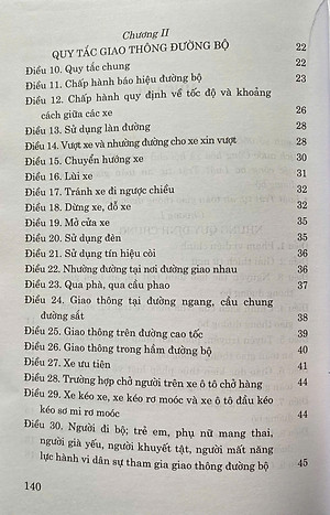 Luật Trật Tự, An Toàn Giao Thông Đường Bộ Năm 2024