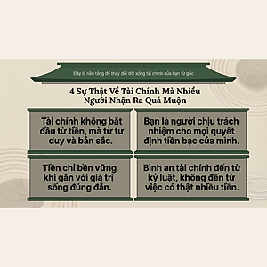 Cẩm Nang Tự Học – Tài Chính Cá Nhân | Hiểu Tiền – Quản Lý Tài Chính – Sống Bình An | Xây Dựng Nền Tảng Tài Chính Bền Vững