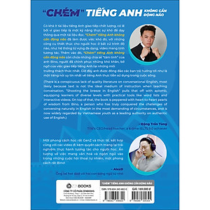 Sách Chém Tiếng Anh Không Cần Động Não - Tác giả Vũ Vi Bình (Bino Chém tiếng anh) - Phiên bản đặc biệt