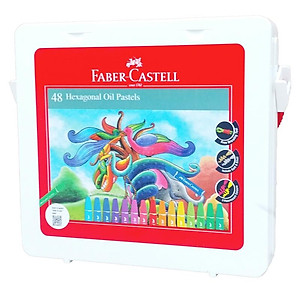 Faber-Castell-120090N-Bút Sáp Dầu - 48 Màu + Chuốt