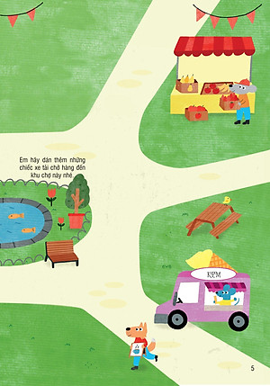 Sách Bóc Dán Thông Minh - Máy Kéo Và Xe Tải