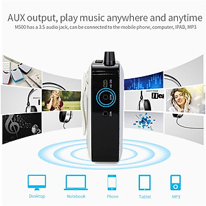 Máy trợ giảng không dây Shidu SD-M500 UHF [Hãng phân phối chính thức]