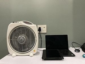 Quạt Bàn Đảo 3 Tấc Senko BD1012 cao cấp - Màu Ngẫu Nhiên - Hàng chính hãng