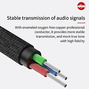 Dây cáp âm thanh Audio 3.5 Baseus M30 LV141- hàng chính hãng.