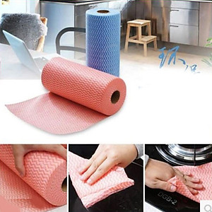 Combo 6 Cuộn Khăn Lau Đa Năng ( 6 Cuộn - 300 khăn ) Tiện Ích
