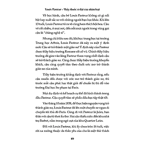 Sách Kể chuyện cuộc đời các thiên tài - Louis Pasteur - Thầy thuốc vĩ đại của nhân loại