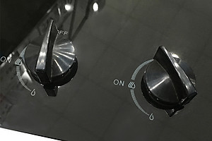 Bếp Gas Âm Rinnai RVB-6SDQ(B) - Đen - Hàng Chính Hãng