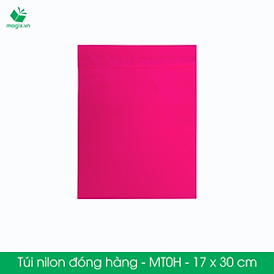 MT0 - 17x30 cm - Túi nilon TIẾT KIỆM gói hàng - 100 túi niêm phong đóng hàng
