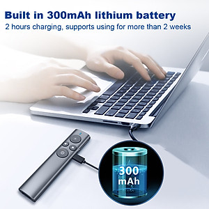 Bút trình chiếu NORWii N95 Pro Spotlight cao cấp 2in1 dùng cho mọi màn hình TV,LED,LCD, bảng chiếu hỗ trợ Windows, MacOS - Hàng nhập khẩu