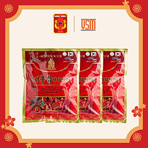Kẹo Hồng Sâm Vitamin Hàn Quốc - Ginseng House Gói 200g