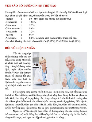 [BEST SALES] Yến Khánh Hòa - Yến Sợi Cao Cấp [Hộp 50g] - Đệ Nhất Yến Đảo - Bồi Bổ Sức Khỏe - Phục Hồi Chức Năng Phổi - Phụ Nử Sau Sinh - Đẹp Da - Chống Lão Hóa -Kéo Dài Thanh Xuân- Hỗ Trợ Điều Trị Ung Thư -Tăng Cường Sinh Lý -Trí Nhớ - Cải Thiện Giấc Ngủ