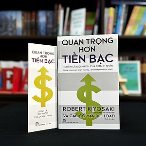 Sách Quan trọng hơn tiền bạc... chính là đội nhóm của doanh nhân