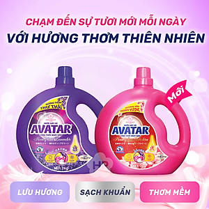 Combo 2 Nước Giặt Xả Hương Nước Hoa Avatar (02 Mùi Hương)