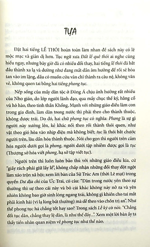 Sách Đất Lề Quê Thói - Phong Tục Việt Nam (Bìa Mềm)(Tái Bản 2020)