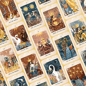 [Boxset Việt Hoá]  The Solar Kingdom (Bộ Bài Tarot & Sách Hướng Dẫn)