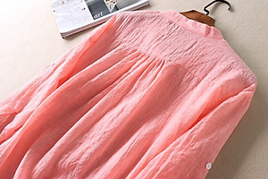 Áo đũi nữ Haint Boutique, Áo sơ mi nữ cổ V xinh phong cách vintage Sm99