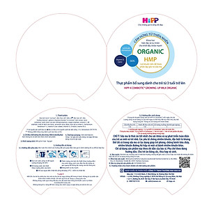 Sữa bột công thức HiPP 4 Organic Combiotic 800g cho bé từ 3 tuổi