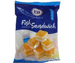 Cá Hồi Sandwich EB ( Fish Sandwich ) Gói 500gr - Hàng phân phối