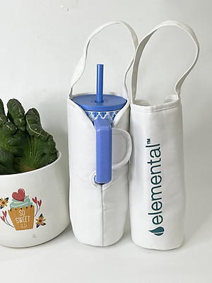Túi Vải Canvas đặc biệt Đựng Ly Giữ Nhiệt Commuter 1180ml tiện lợi đi học đi làm đi chơi - ELEMENTAL