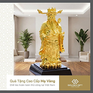 Quà tặng khai trương: Tượng Thần tài phong thuỷ mạ vàng 24K