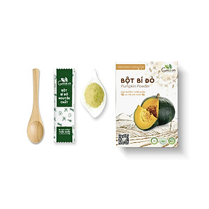 Bột bí đỏ nguyên chất Goce - 72g (24 gói x 3g)