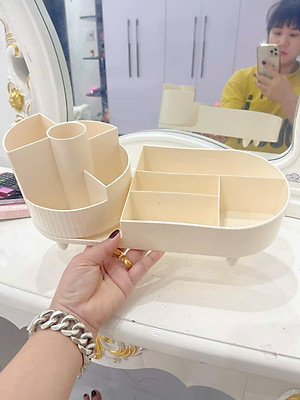 Kệ Mỹ Phẩm Bàn Xoay Cao Cấp Mẫu Mới (K62) – Để Đồ Trang Điểm Sang Trọng, Tiện Lợi - HÀNG CHÍNH HÃNG MINIIN