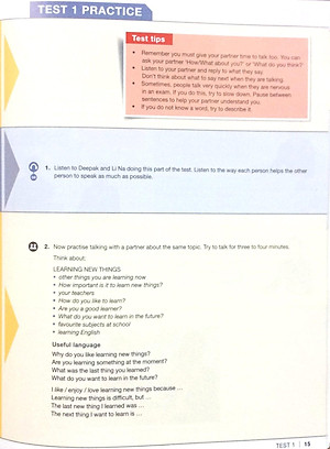 IELTS Life Skills Official Cam Test Practice A1 SB with Answers (Sách Không Kèm Đĩa)