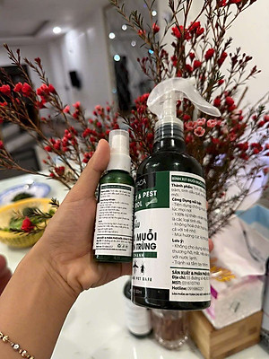 ( Thơm phòng/ đuổi muổi ) Bình xịt đuổi muỗi, côn trùng HATACA -100% thiên nhiên