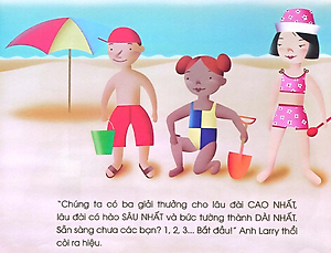 Sách Mathstart Trải Nghiệm Toán Học: Cuộc Thi Trên Bờ Biển