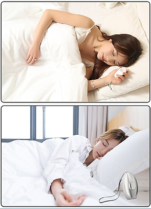 Máy hỗ trợ giấc ngủ cầm tay Minh House, sạc USB cho người mất ngủ, khó ngủ