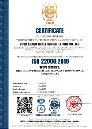 Mật ong rừng Tây Bắc Phúc Khang 140G - Thu hoạch tự nhiên - Nguyên chất - Không nhiễm hóa chất , Kháng sinh , Kim loại nặng , Chất bảo vệ thực vật - Tặng hộp trà sâm hàn quốc 10 gói khi mua từ 3 hũ 