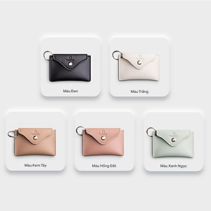 Ví Yuumy ( Thời trang nữ nắp gập cỡ nhỏ - Ví móc khóa da Seasand  YMK12 )