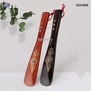 Đón gót giày gỗ tự nhiên nguyên khối - Dài 22cm (DGH906) Cho giày Nam & Nữ