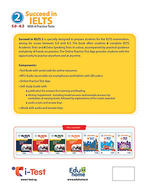 Succeed in IELTS 2 (5.0-6.5) with 6 Practice Tests (New)