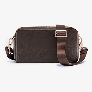 Ví Da Cầm Tay Clutch Nam Chính Hãng GENCE RB09 Da Bò Khóa Vân Tay Cao Cấp Màu Nâu