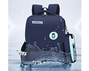 Balo học sinh tiểu học siêu nhẹ chống gù chống nước cao cấp phong cách mới