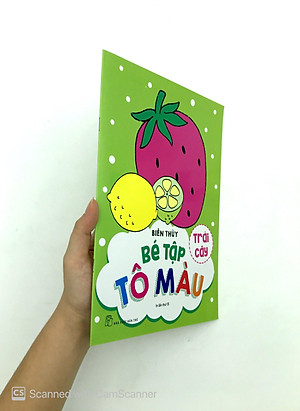 Sách Bé Tập Tô Màu - Trái Cây (Tái Bản)