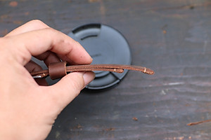 Dây đồng hồ da bò sáp ngựa điên Handmade