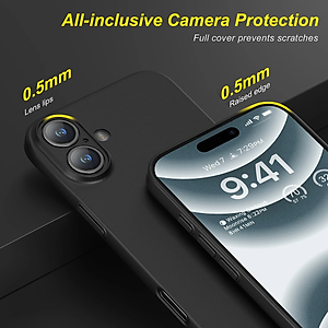 Ốp lưng dành cho iPhone 16 Pro Max, iPhone 16 Pro, iPhone 16 Plus, iPhone 16 hiệu Memumi siêu mỏng 0.3mm, thiết kế tối giản, chống vân, chống sốc, bảo vệ camera cao cấp - Hàng chính hãng.