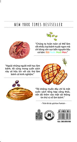 Sách- Bột Nước Muối Men: Nền Tảng Của Bánh Mỳ Và Pizza Thủ Công- 2HBooks