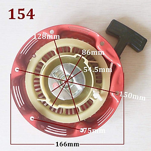 Mâm giật, Ốp giật khởi động máy Honda GX35, GX120, GX160, GX200, GX240, GX270, GX340, GX390, GX420, GX460,152F, 154F, GX620 Mitsubishi TU26, Robin EY15 EY20