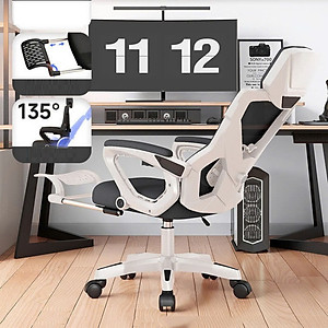 Ghế công thái học New beginning, ghế văn phòng lưới công thái học tốt nhất có tựa đầu NB819