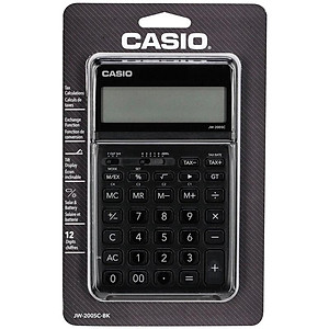 Máy Tính Casio JW200SC-BK