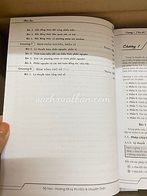 SỐ HỌC HƯỚNG TỚI KÌ THI CHUYÊN TOÁN