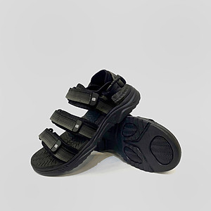 Giày Sandal Nam The Bily 3 Quai Ngang - Màu Xám Thổ Cẩm BL04