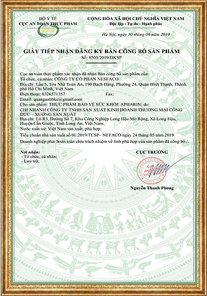 Combo 3 Tặng 1 Thực Phẩm Bảo Vệ Sức Khỏe APHARIN Hỗ Trợ Cao Huyết Áp Từ Thảo Dược